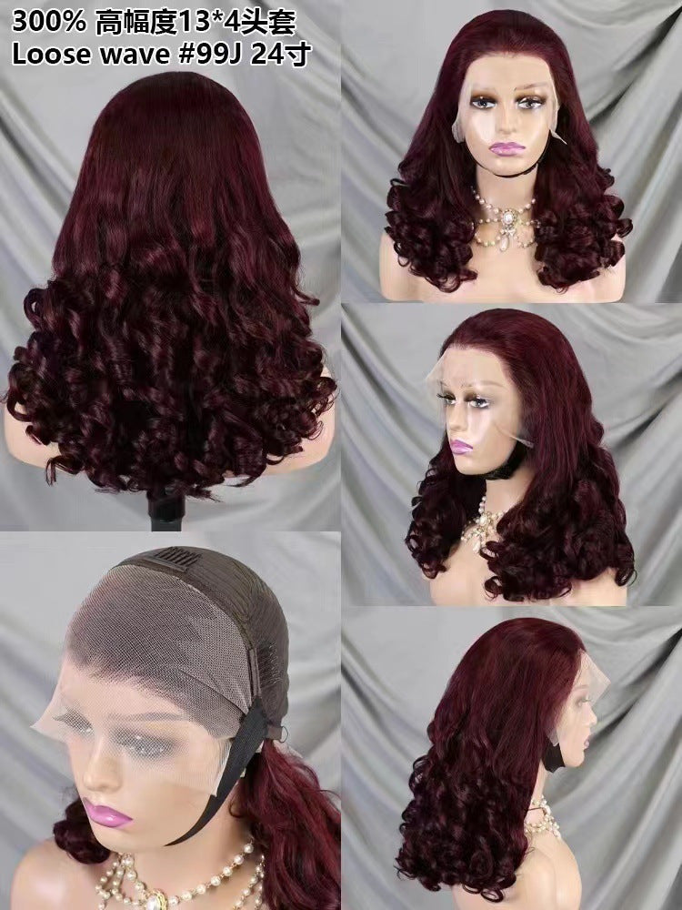13x4 Lace Loose Wave Wig High Density