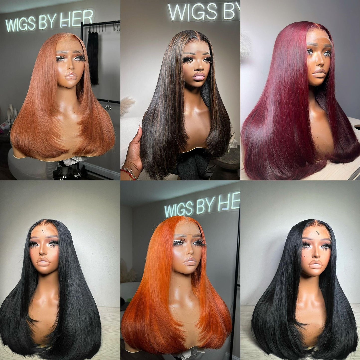 Explosion Models Layered Cut Real Hair Head Cover Human Hair Lace Wig