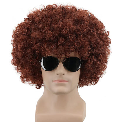 Export to the USA: Men's Black Explosion-Style Full-Head Synthetic Wig for Cross-Border Sales