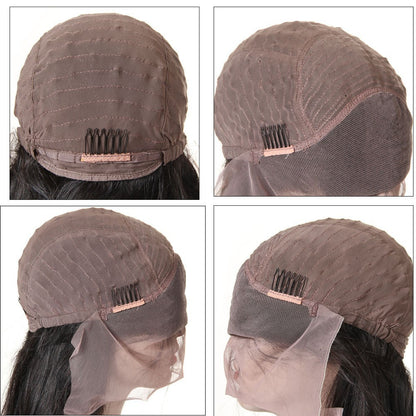 13*4 Straight Lace Frontal Wigs Highlight Real Hair