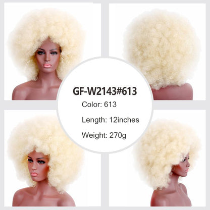 Kanekalon Synthetic Afro Wig