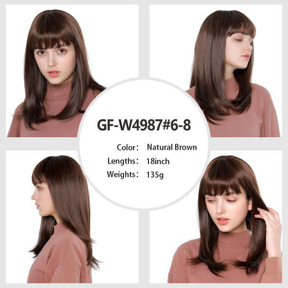 Fantasy Wig Green High Temperature Hair Long Wig