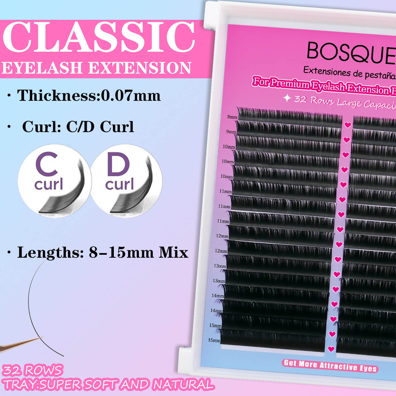 32Rows Classic Lashes