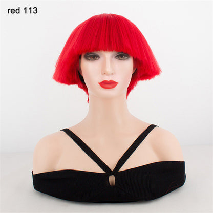 Lady Gaga Bobble Head Bowl hair cut Wig Independent Station High Temperature hair