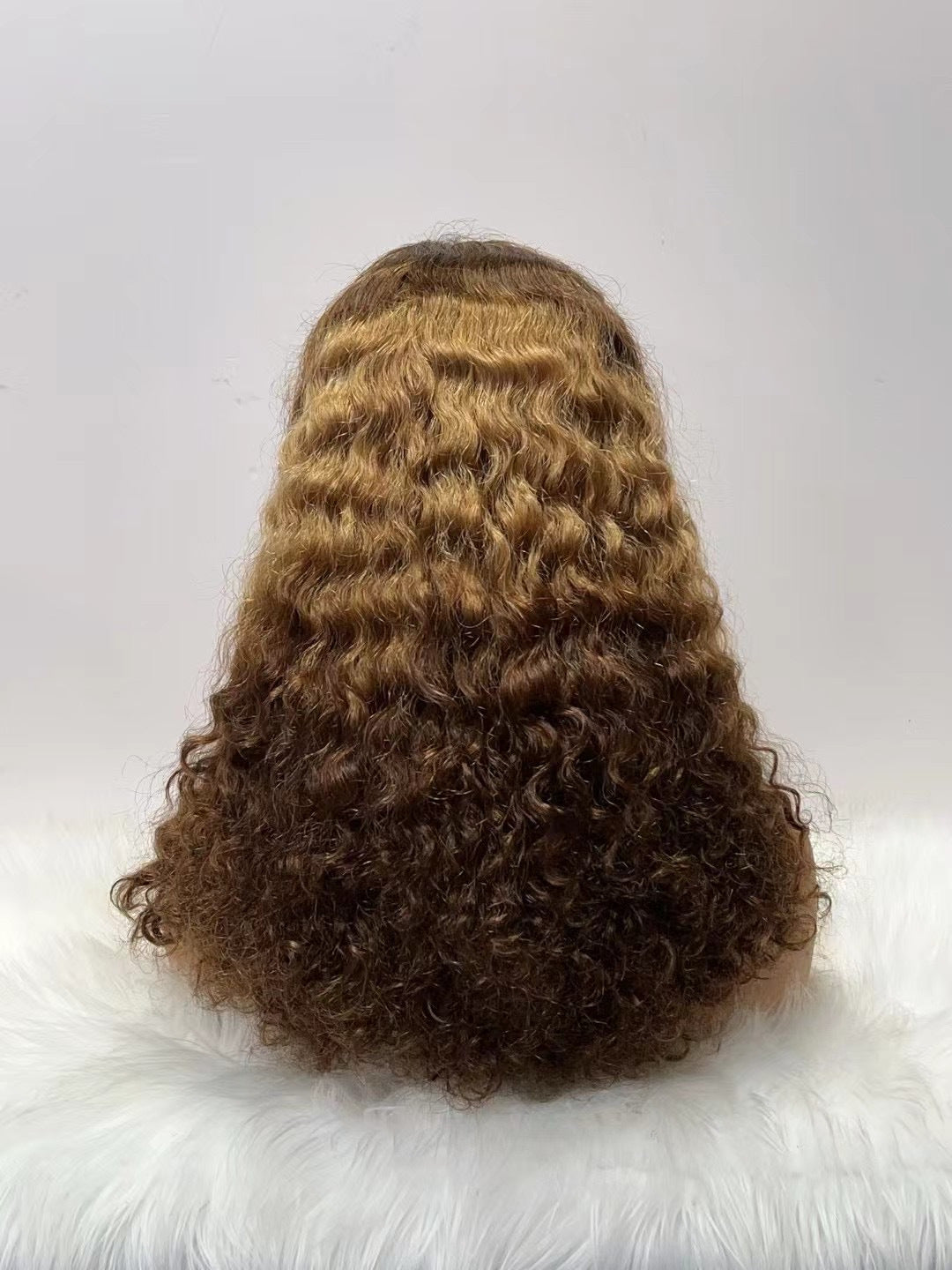 13x4 Water Wave bob Wig Peruvian Hair 100% Real Hair