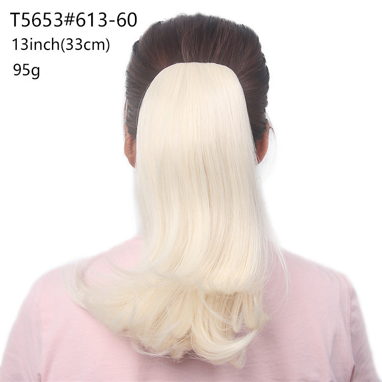 Clip in Curly Hair Ponytail Wig