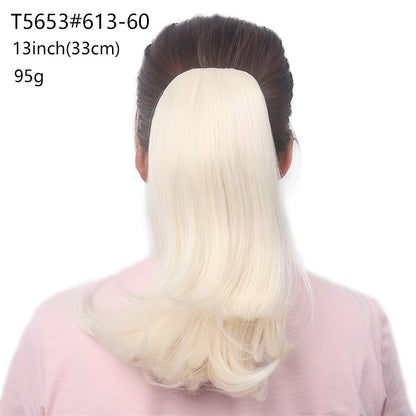 Clip in Curly Hair Ponytail Wig