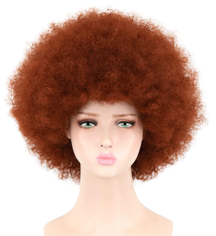Export to the USA: Men's Black Explosion-Style Full-Head Synthetic Wig for Cross-Border Sales