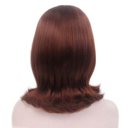 Wig wig cap auburn beehive wig