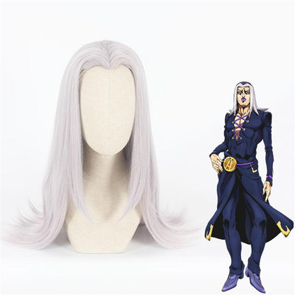 Cosplay Wig Wholesale JoJo's Bizarre Adventure Jolyne Kujo Braid Blue-Green Anime Wig