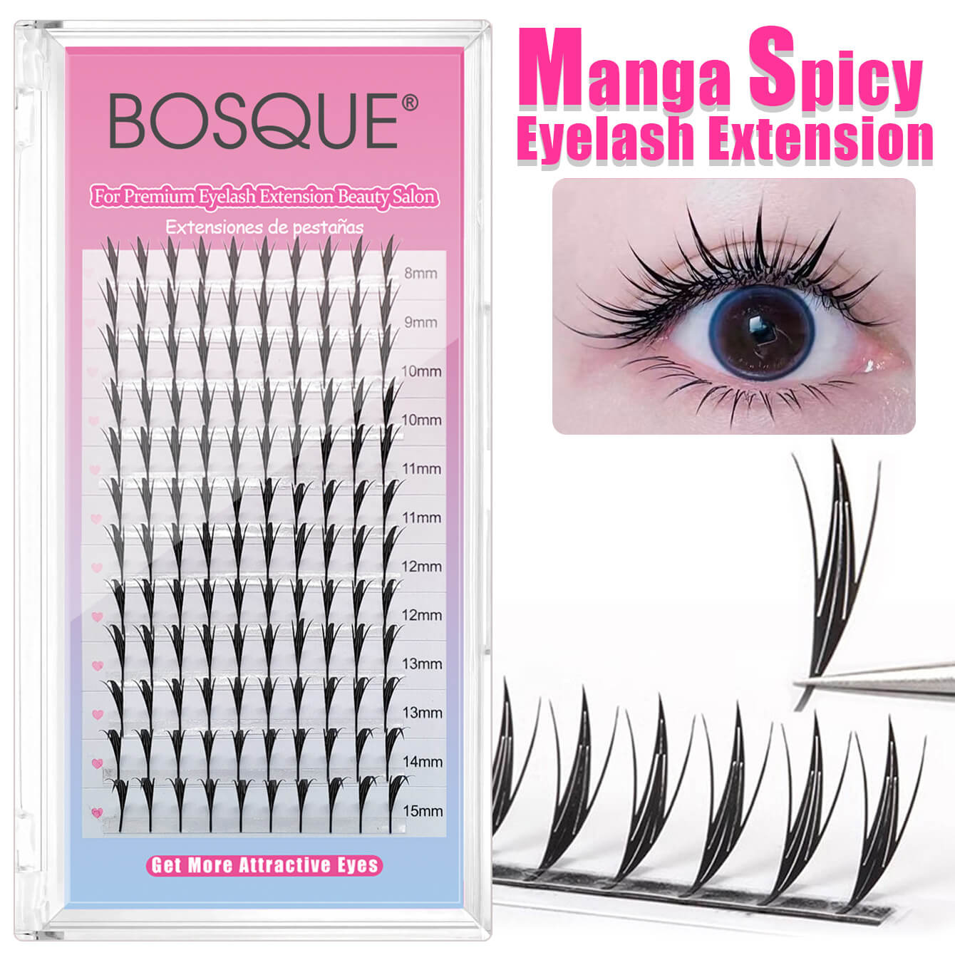 Manga Spicy Eyelash Extension