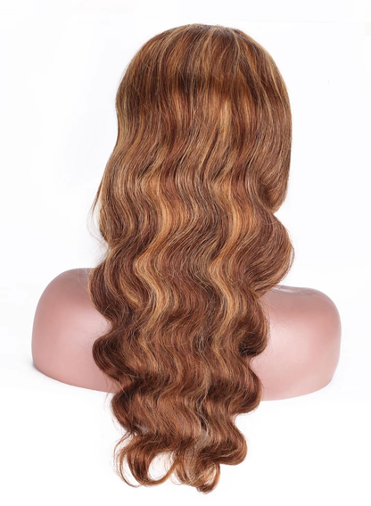 Lace Front Wig Human Hair 200% Density Natural Looking Fluffy Big Wave Long Hair With Invisible Hairline for Women BOSQUE Beauty