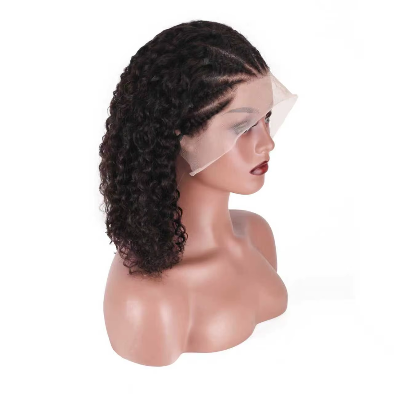 Dreadlock Bob Wig Human Hair 13x4 Lace Front 200% Density Short Straight Hair BOSQUE Beauty