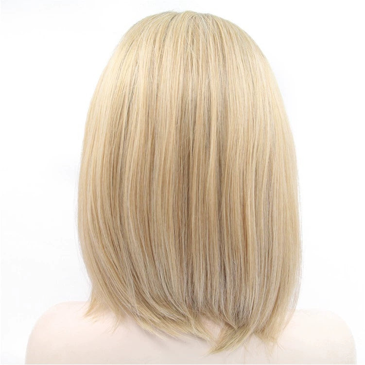 Hot Sale Real Shun Human Hair Real Hair 13*4 Lace Head Cover Wigs Hair