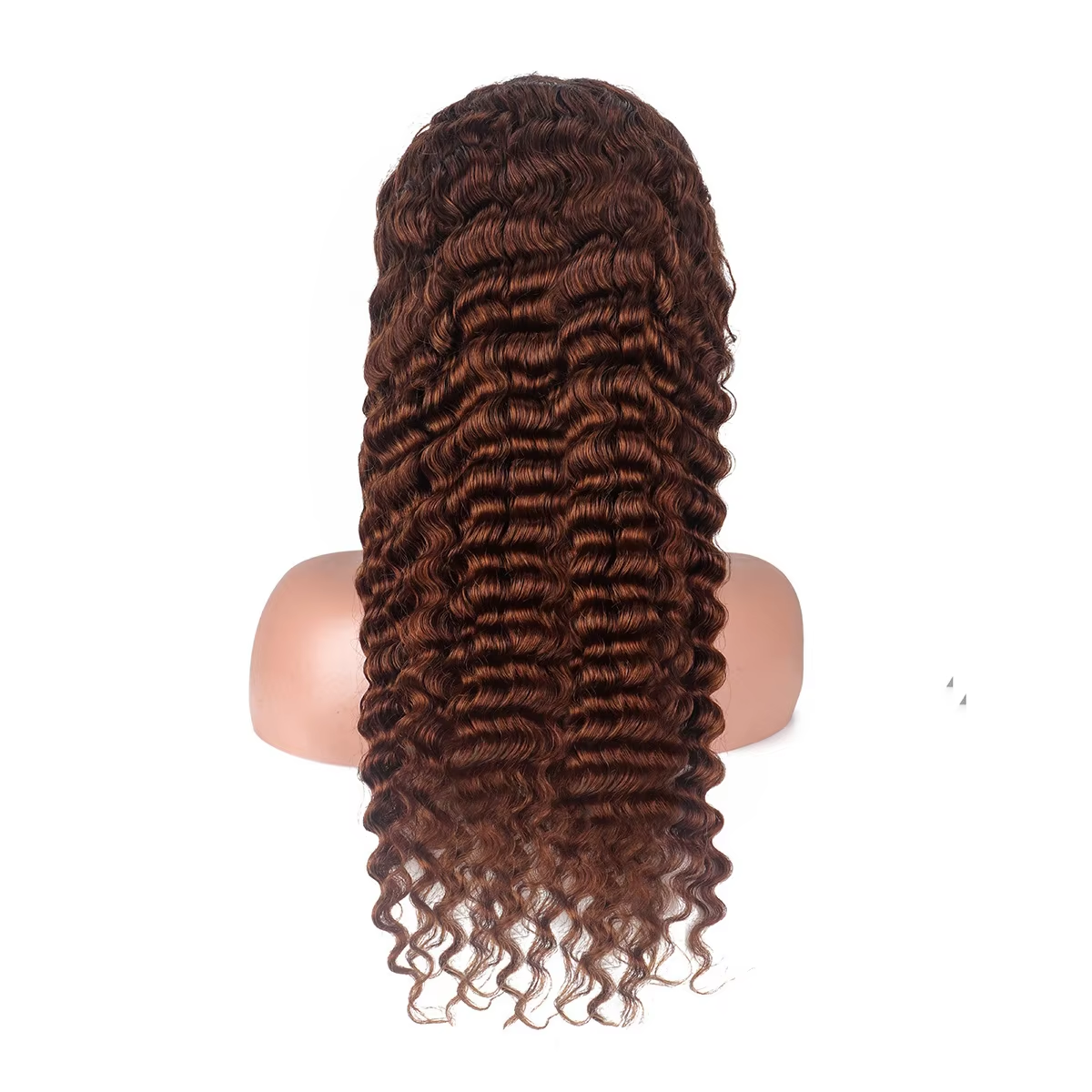 200% High Density 13x4 Lace Front Wig Deep Wave Human Hair Brown Pre Plucked HD Lace Glueless BOSQUE Beauty