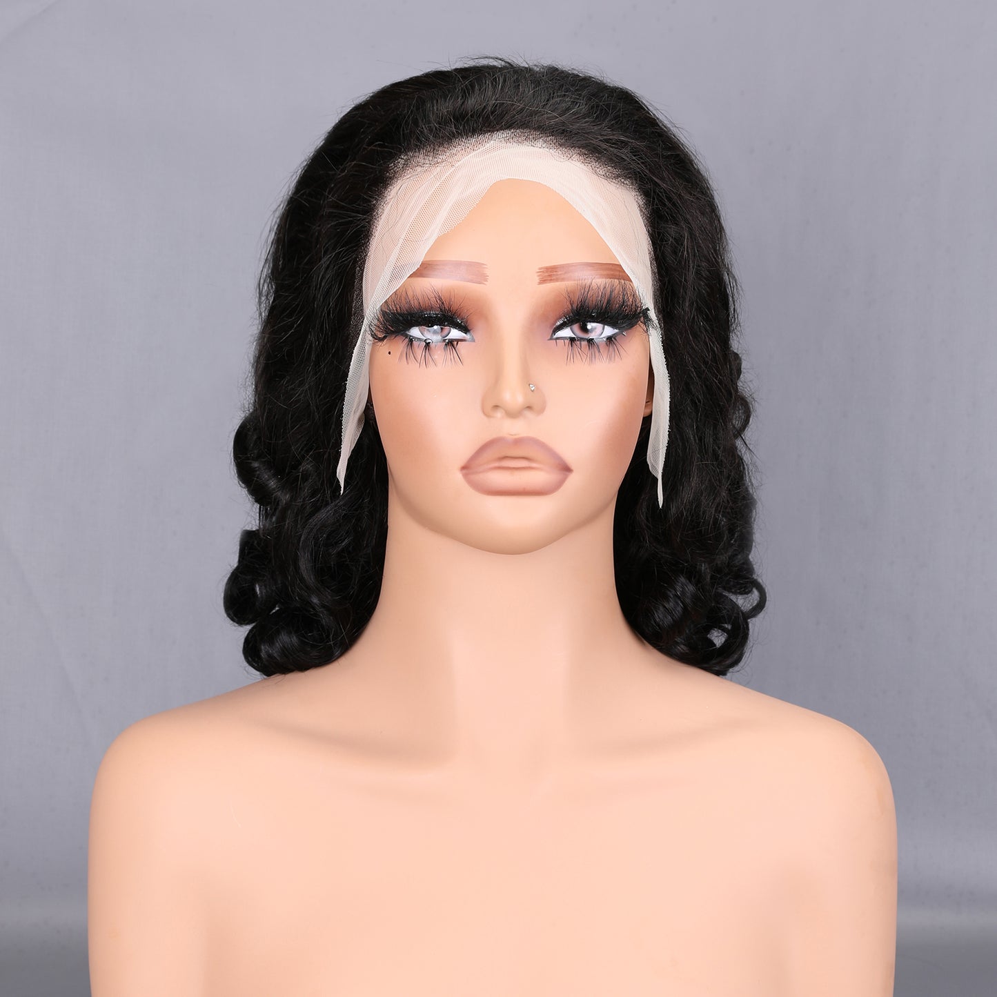 200% Density High Weight Spring Curly Human Hair Wig Maximum Fullness Bouncy Curls No Shedding Tangle Free BOSQUE Beauty