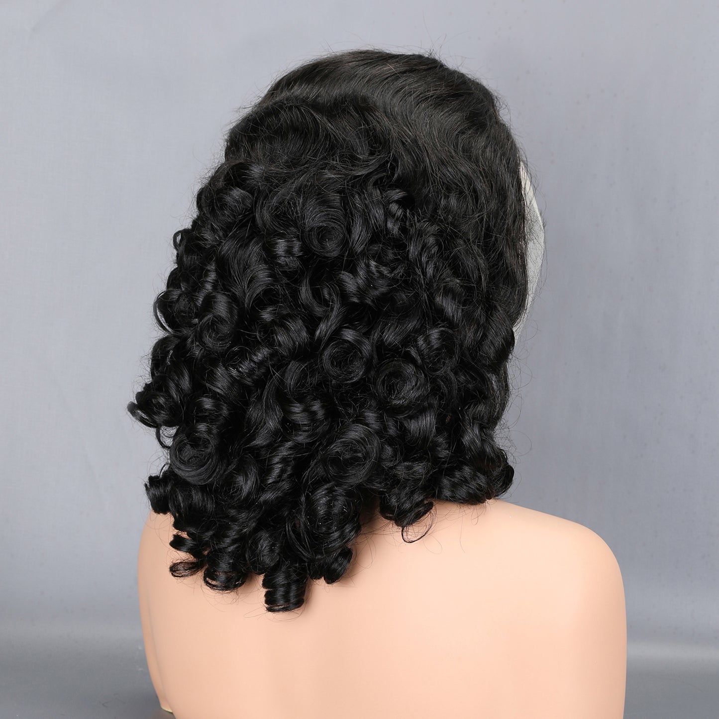 200% Density High Weight Spring Curly Human Hair Wig Maximum Fullness Bouncy Curls No Shedding Tangle Free BOSQUE Beauty