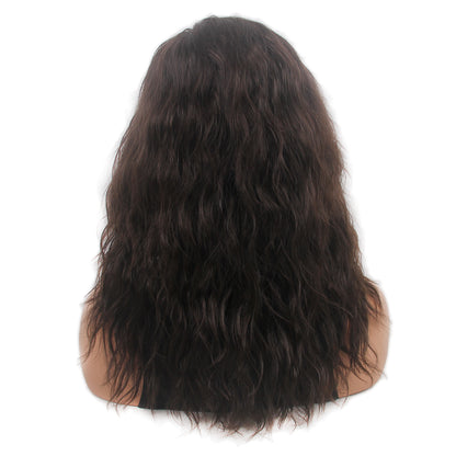 Natural Wave Short Women Lace Front Synthetic Wigs Middle Length Lace Curly Wigs