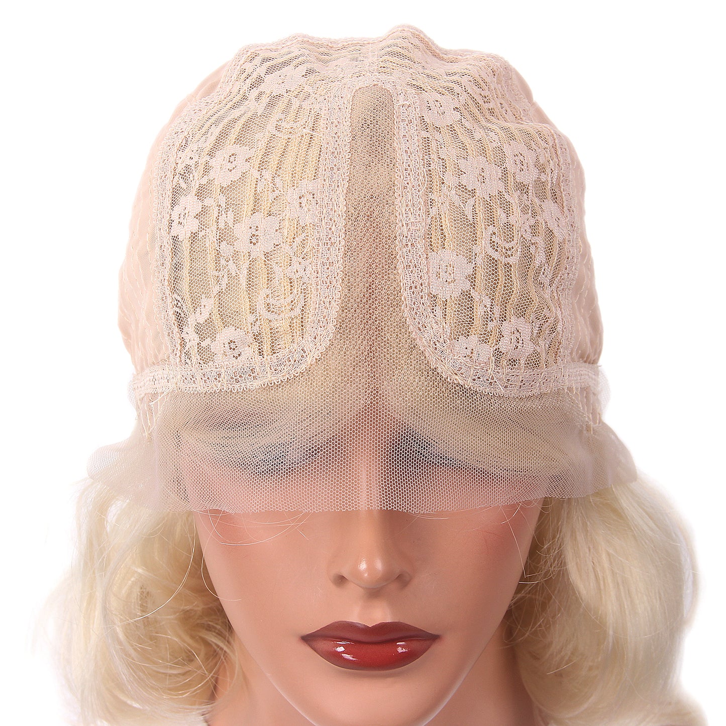 Natural Wave Long Blonde Women Lace Front Synthetic Wigs