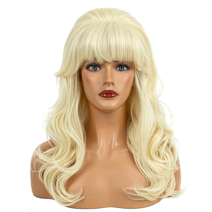 60s 50s Women Wig, Pinup Beehive Wigs for Costume, Cosplay and Daily Wear