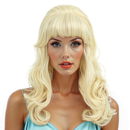 60s 50s Women Wig, Pinup Beehive Wigs for Costume, Cosplay and Daily Wear