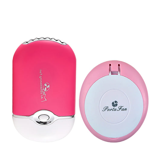 Cute Air-Cooled Rechargeable Portable Mini Fan Perfect Gift Students Outdoor Activities Handheld Fan