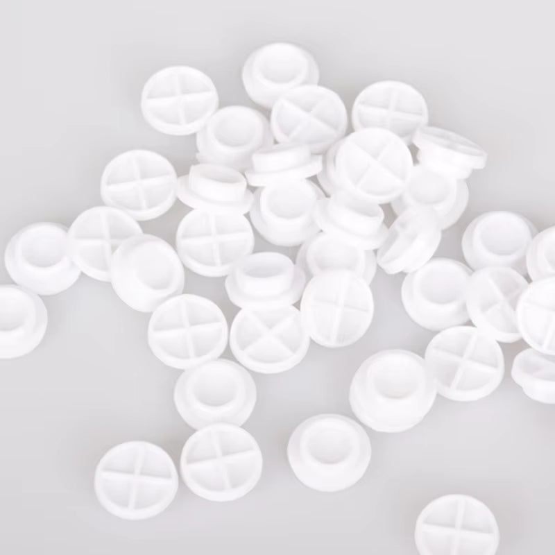 Wholesale One Hundred Small Cup of Glue Comfortable Disposable Rubber Ring Cup and Eyelash Extension Rubber Cup