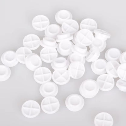 Wholesale One Hundred Small Cup of Glue Comfortable Disposable Rubber Ring Cup and Eyelash Extension Rubber Cup