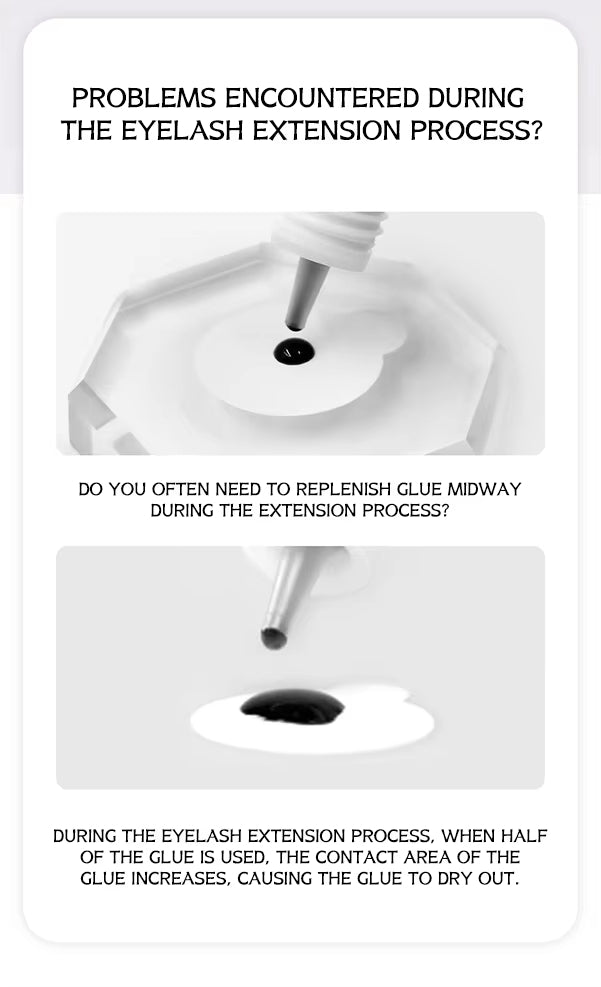 Wholesale One Hundred Small Cup of Glue Comfortable Disposable Rubber Ring Cup and Eyelash Extension Rubber Cup