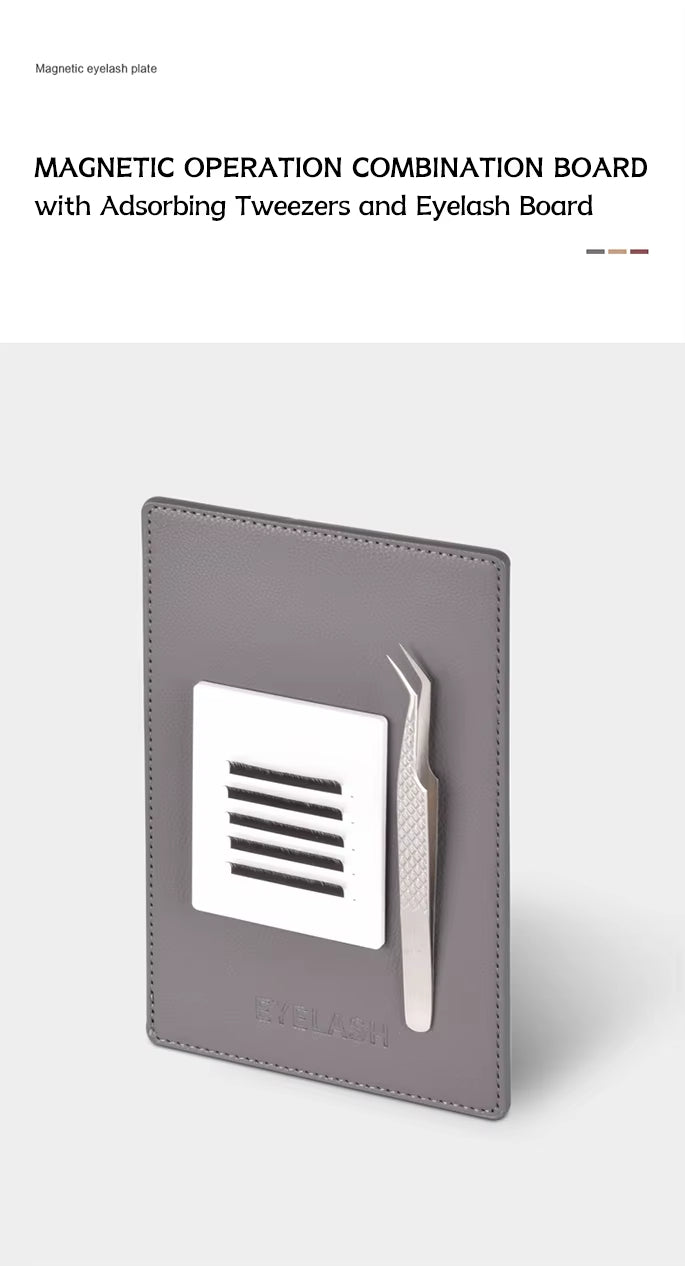 Eyelash Extension Cortex Plate Magnetic Eyelash Extension Adhesive Adhesive Tray Bracket, Tile Tray Eyelash Display Board