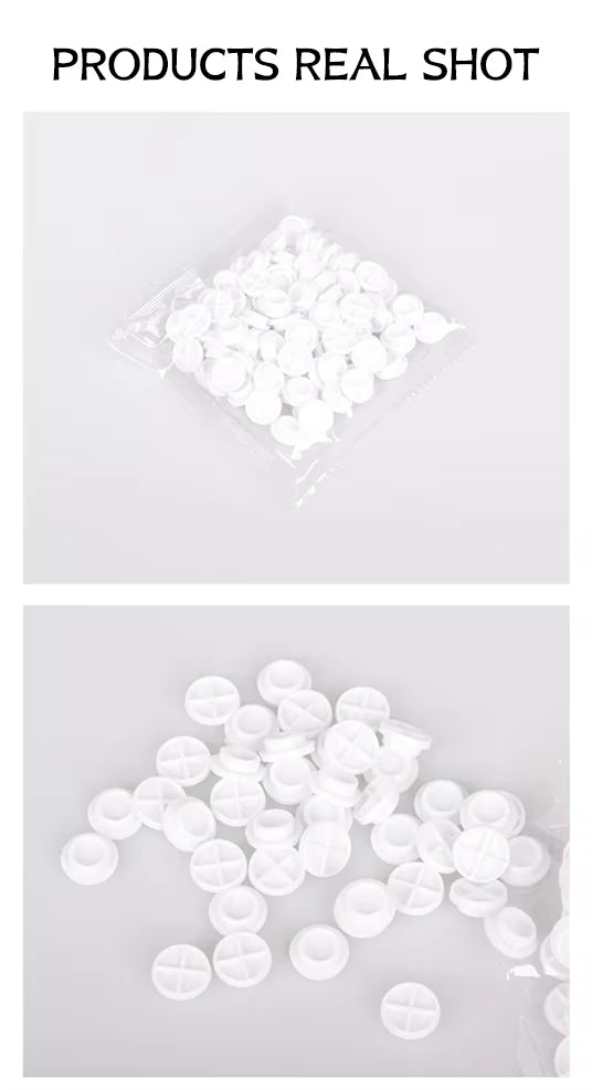 Wholesale One Hundred Small Cup of Glue Comfortable Disposable Rubber Ring Cup and Eyelash Extension Rubber Cup
