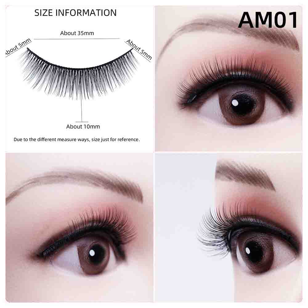 3 Inch Lashes Cute 3D Faux Mink Lashes – BOSQUE BEAUTY