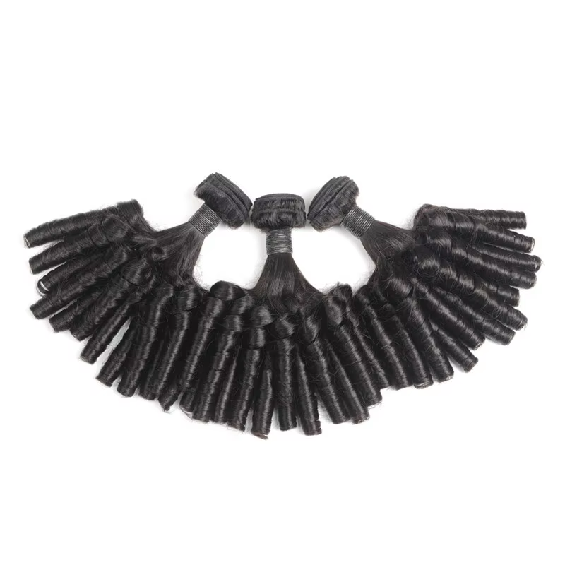 Fummi Hair Remy Human Hair Extensions Weft Natural Black Color Heat Safe for Dyeing & Styling BOSQUE Beauty