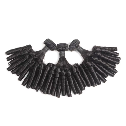 Fummi Hair Remy Human Hair Extensions Weft Natural Black Color Heat Safe for Dyeing & Styling BOSQUE Beauty