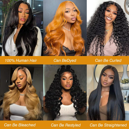 Human Hair Bundles 100% Unprocessed Wavy Human Hair Bundles Human Hair Extensions Quick Weave Natural Black BOSQUE Beauty
