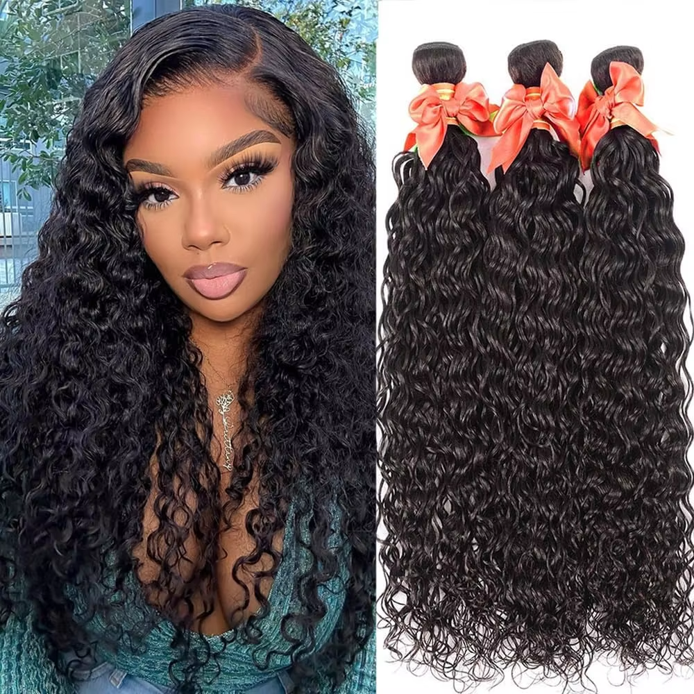 Kinky Curl Human Hair Weft - 100% Unprocessed Virgin Hair Natural Black Can Be Dyed & Permed BOSQUE Beauty