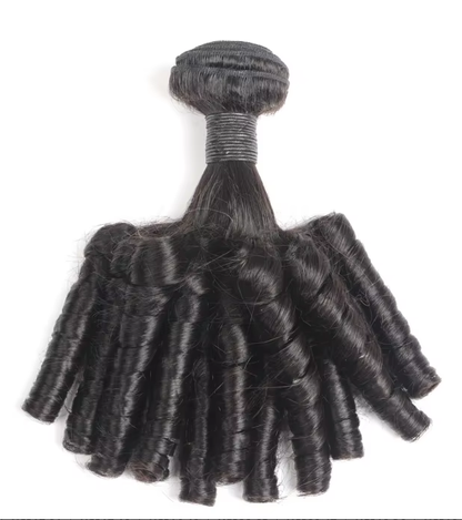 Fummi Hair Remy Human Hair Extensions Weft Natural Black Color Heat Safe for Dyeing & Styling BOSQUE Beauty