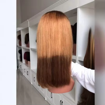 13x4 Lace Front Wig Bob Wig Human Hair Straight Natural Looking Glueless Wig 200% Density BOSQUE Beauty