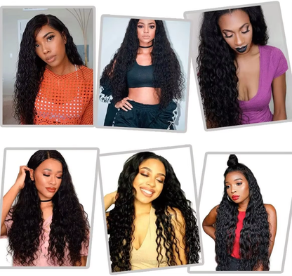 BOSQUE Beauty 100% Unprocessed Virgin Human Hair Bundles Natural Wave Body Wave Weave Hair Glueless Closure