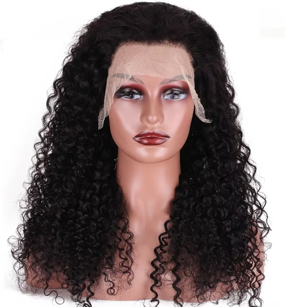 13x4 HD Lace Front Wig Human Hair Jerry Curly 200% Density Glueless Full Wig Natural Look BOSQUE Beauty