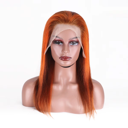 Effortless Long Straight Hair Wig 13x4 Pre Plucked Human Hair 200% Density Glueless BOSQUE Beauty