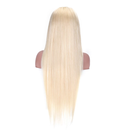 Hand Tied Lace Front Wig Human Hair 13x4 200% Density Natural Black Straight Pre Plucked HD Lace BOSQUE Beauty