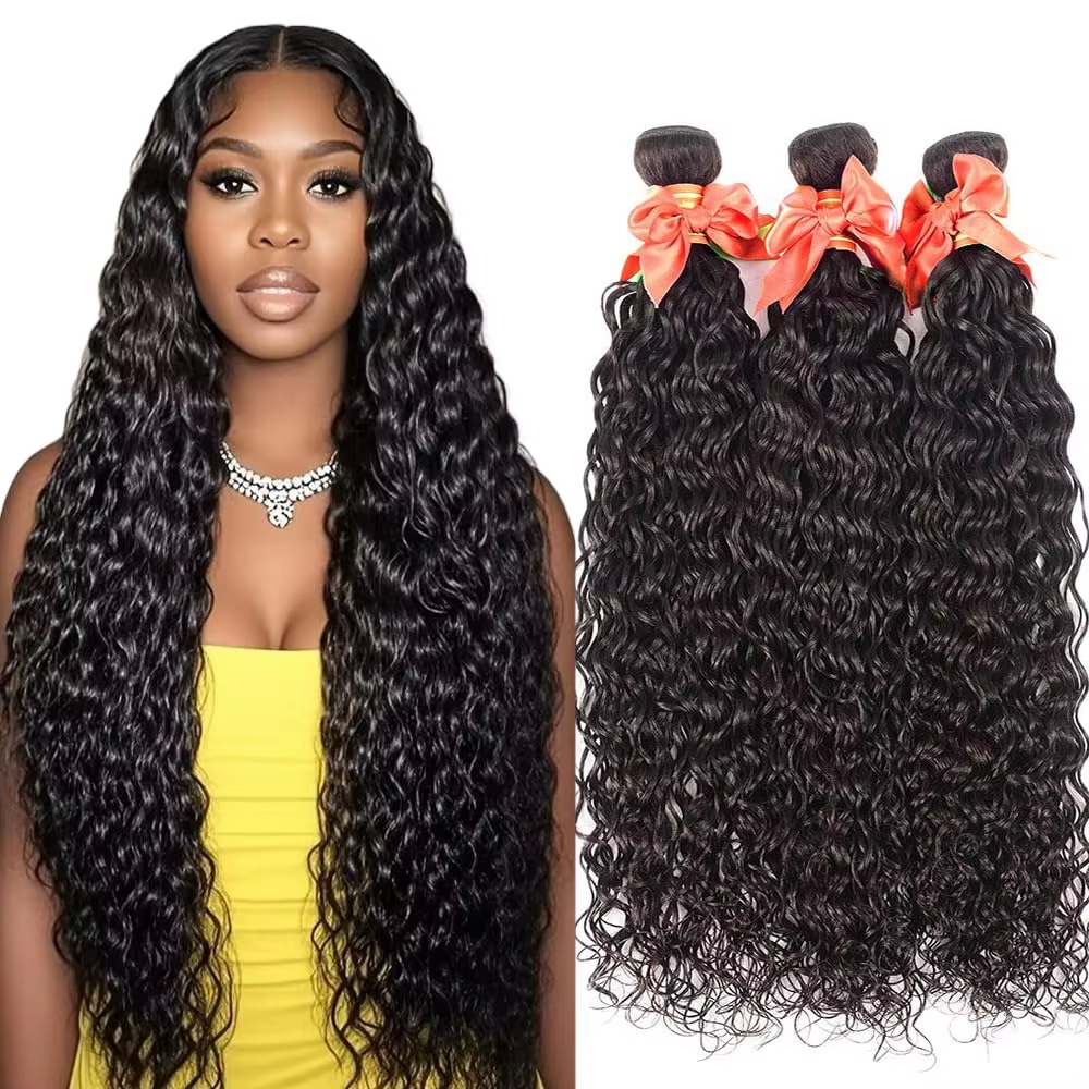 Kinky Curl Human Hair Weft - 100% Unprocessed Virgin Hair Natural Black Can Be Dyed & Permed BOSQUE Beauty